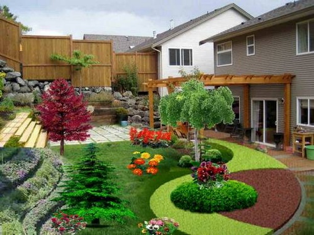 backyard-garden-landscape-designs-82_9 Двор градина ландшафтен дизайн