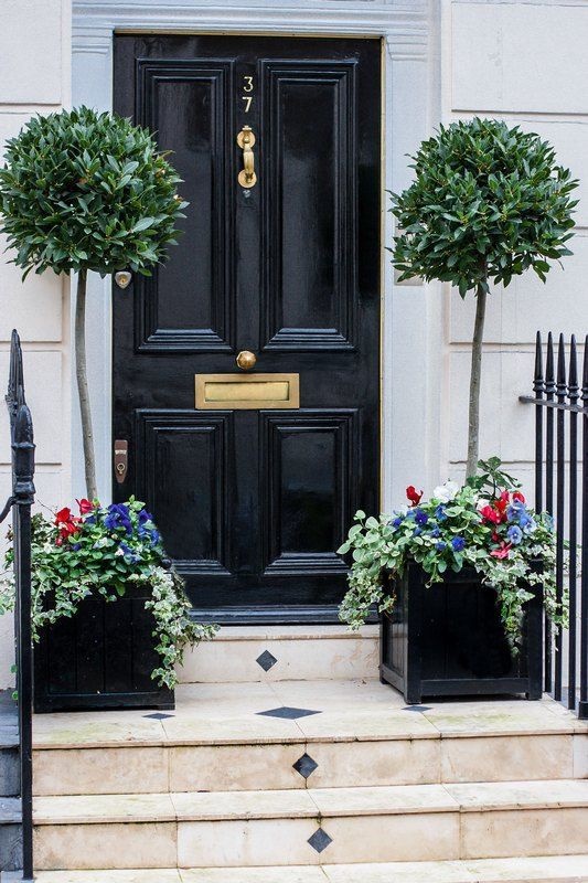 front-door-flower-pot-ideas-98_17 Входна врата цвете пот идеи