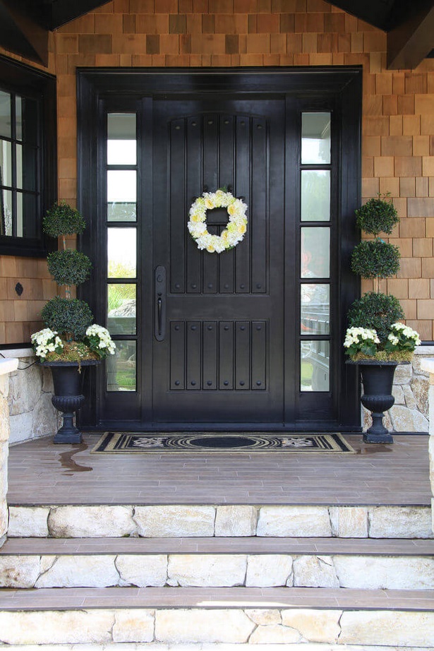 front-door-flower-pot-ideas-98_8 Входна врата цвете пот идеи