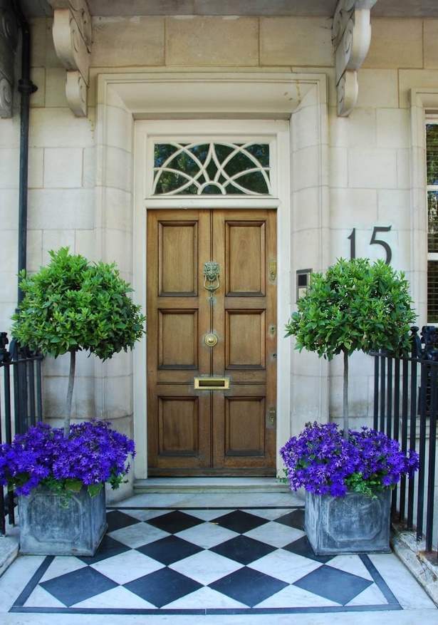 front-door-flower-pot-ideas-98_9 Входна врата цвете пот идеи