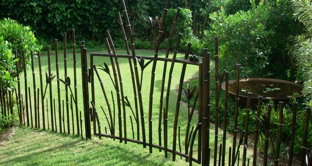 garden-fencing-with-gate-12_12 Градинска ограда с порта