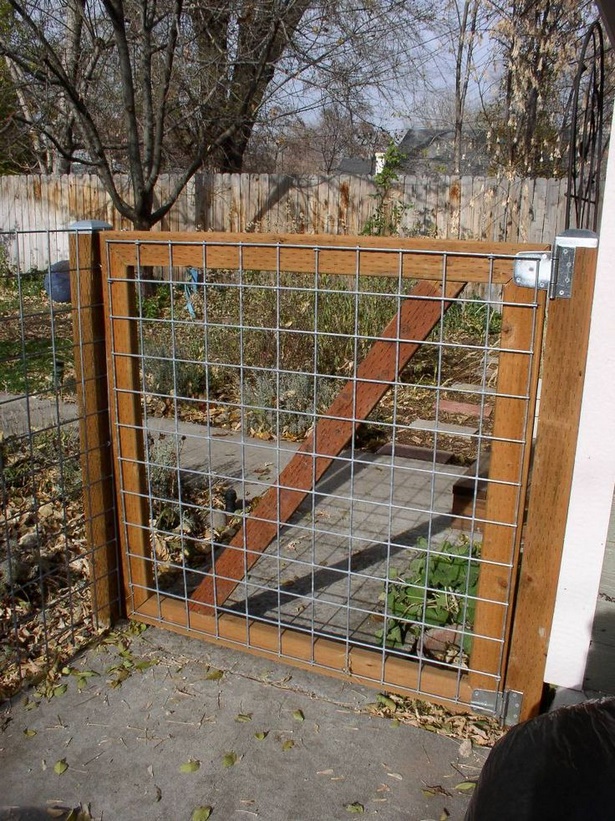garden-fencing-with-gate-12_18 Градинска ограда с порта