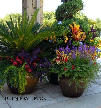 garden-flower-pots-ideas-78_4 Градински саксии за цветя Идеи