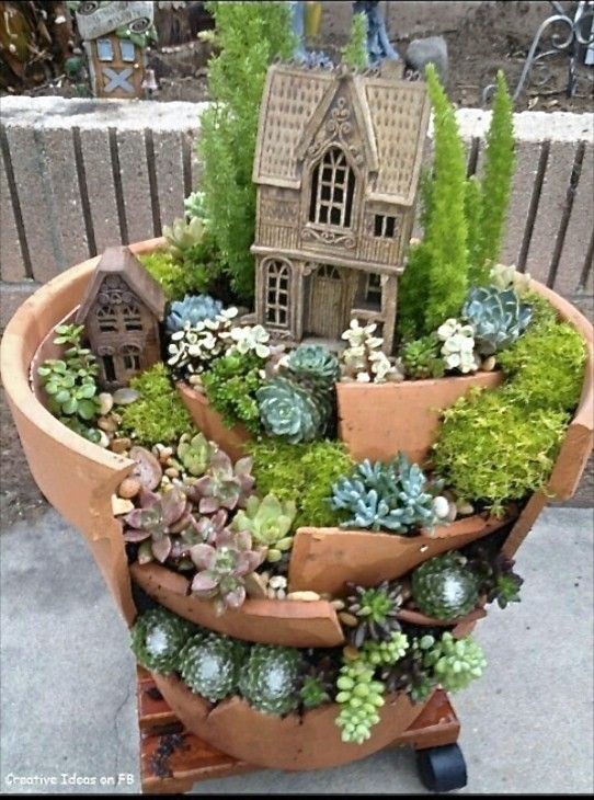 garden-in-pots-ideas-84_18 Градина в саксии идеи