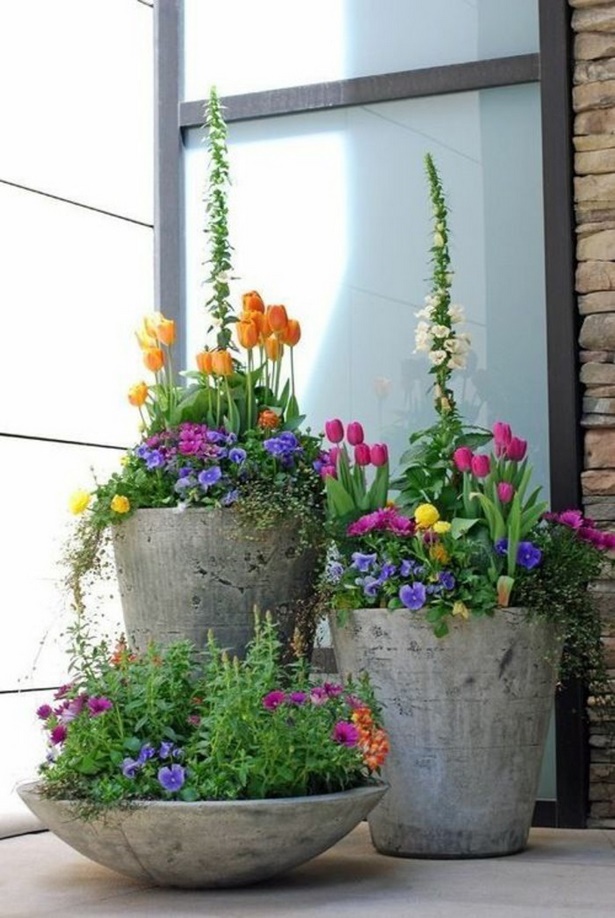 garden-pot-plant-ideas-93_16 Градинска саксия идеи за растения