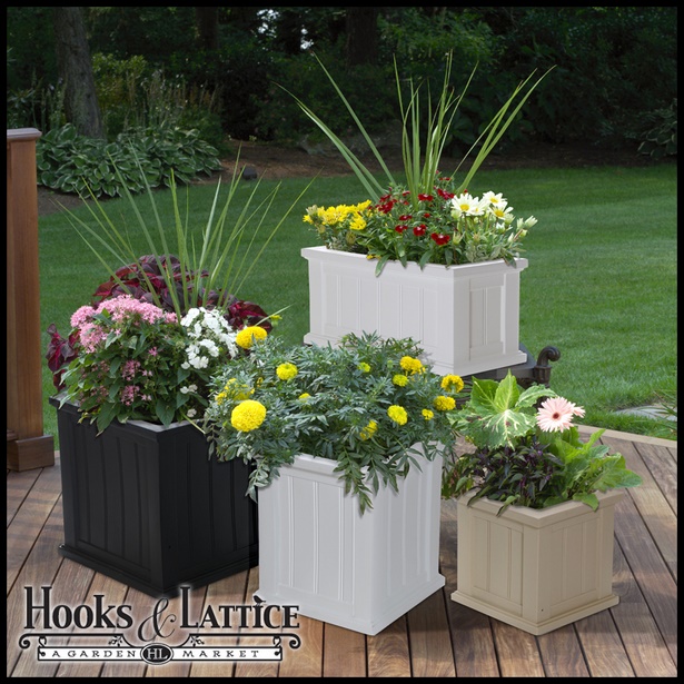 outdoor-flower-arrangements-planters-77_18 Градински аранжировки за цветя