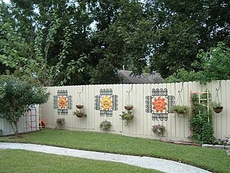 privacy-fence-decorations-83 Декорация на ограда