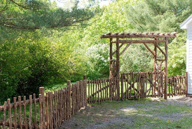 rustic-garden-fence-50_6 Рустик градина ограда