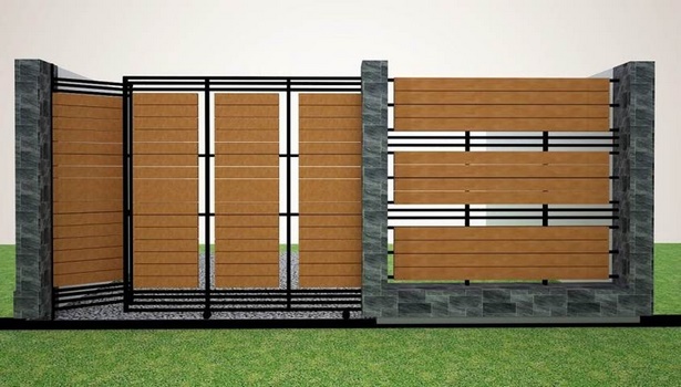 Проста ограда дизайн