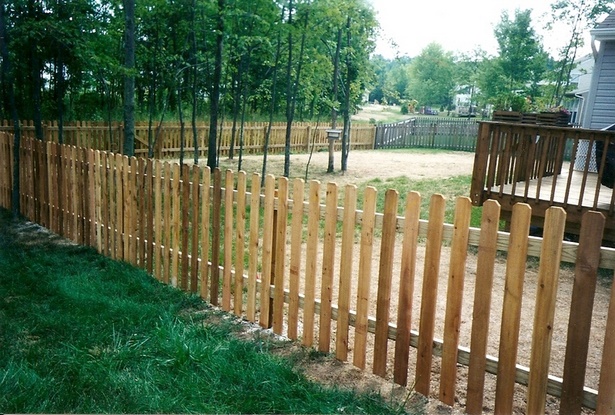 wood-fence-pickets-38_6 Дървени ограда Пикети