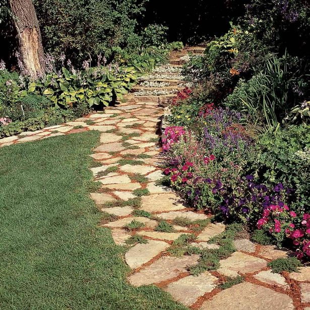 backyard-path-stones-12_10 Двор пътека камъни