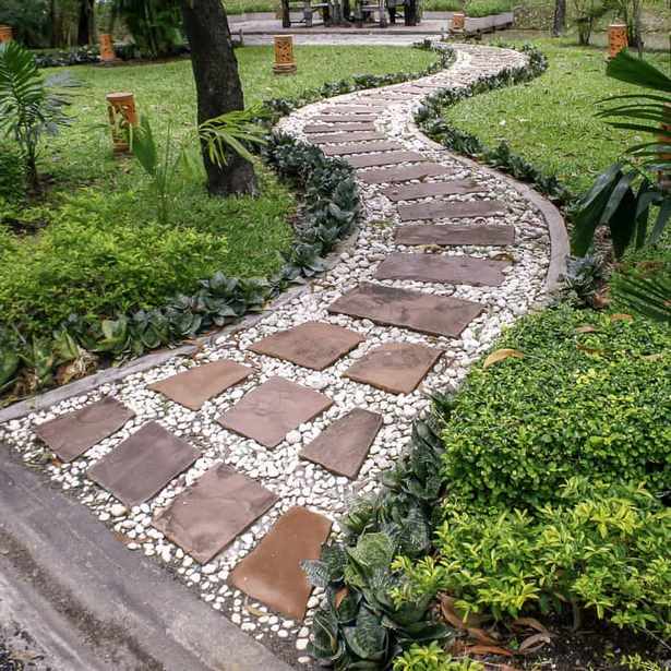 backyard-path-stones-12_16 Двор пътека камъни