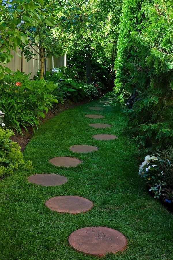 backyard-path-stones-12_4 Двор пътека камъни