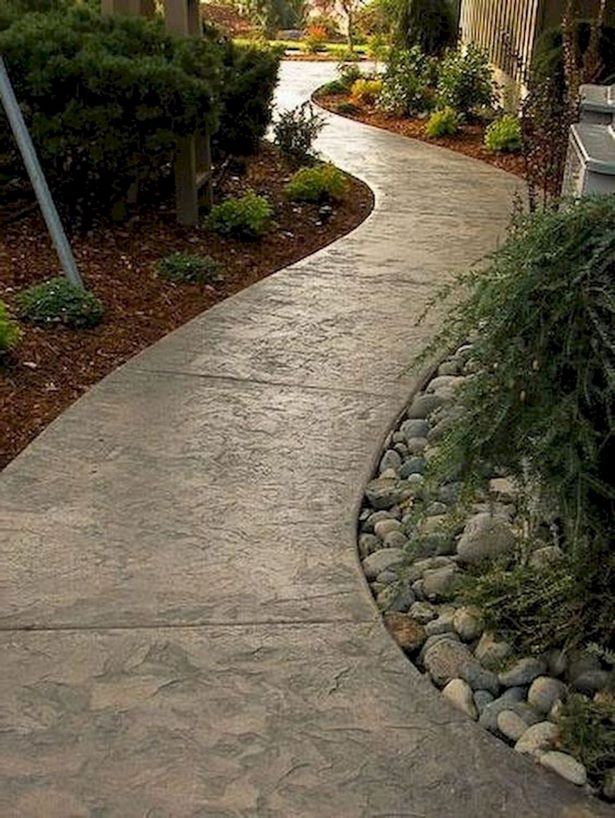 concrete-garden-path-56 Бетонна градинска пътека