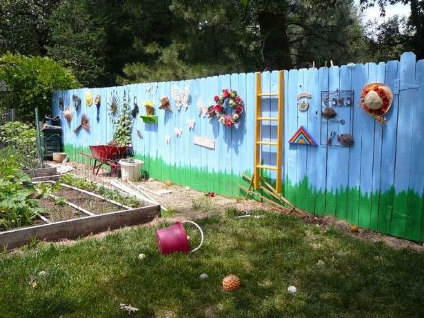 decorate-your-backyard-fence-18_18 Украсете задния двор ограда