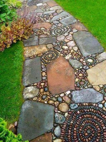 decorative-stone-walkways-11_4 Декоративни каменни пътеки