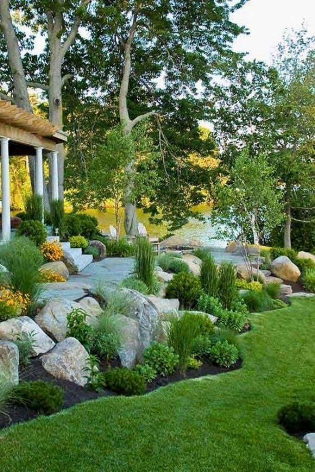 front-yard-rock-garden-landscaping-ideas-11_16 Преден двор алпинеум идеи за озеленяване