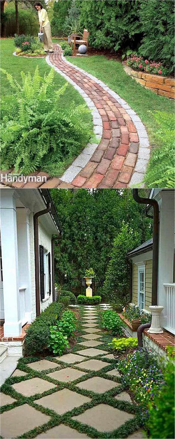 garden-sidewalk-ideas-94_16 Идеи за градински тротоар