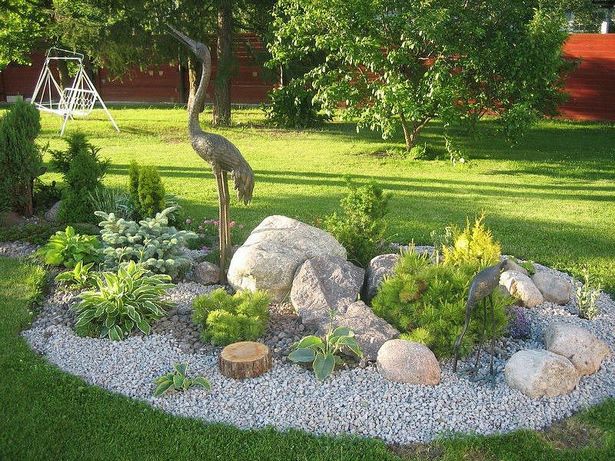 Идеи за камъни в градината