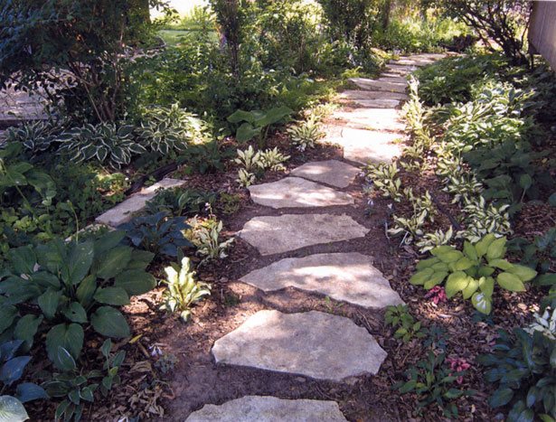 landscaping-walkway-stones-46_10 Озеленяване пешеходни камъни