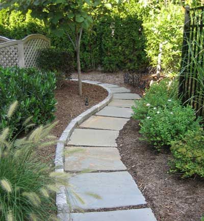 landscaping-walkway-stones-46_6 Озеленяване пешеходни камъни