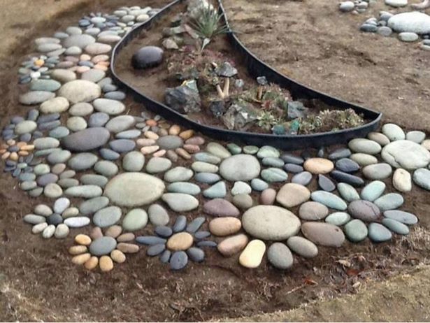 landscaping-with-rocks-and-flowers-64 Озеленяване с камъни и цветя