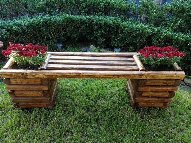 outdoor-bench-decorating-ideas-61_11 Открит пейка декоративни идеи