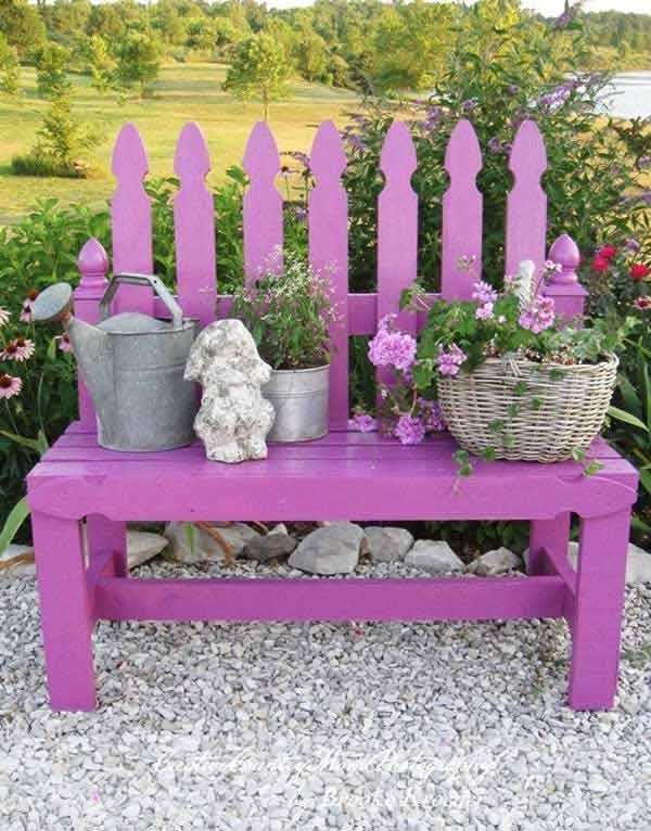 outdoor-bench-decorating-ideas-61_12 Открит пейка декоративни идеи