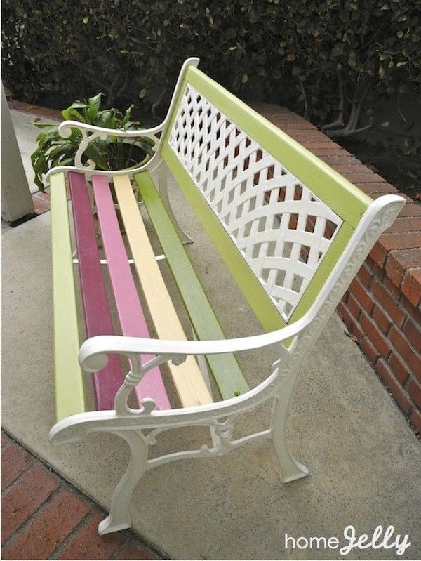 outdoor-bench-decorating-ideas-61_8 Открит пейка декоративни идеи