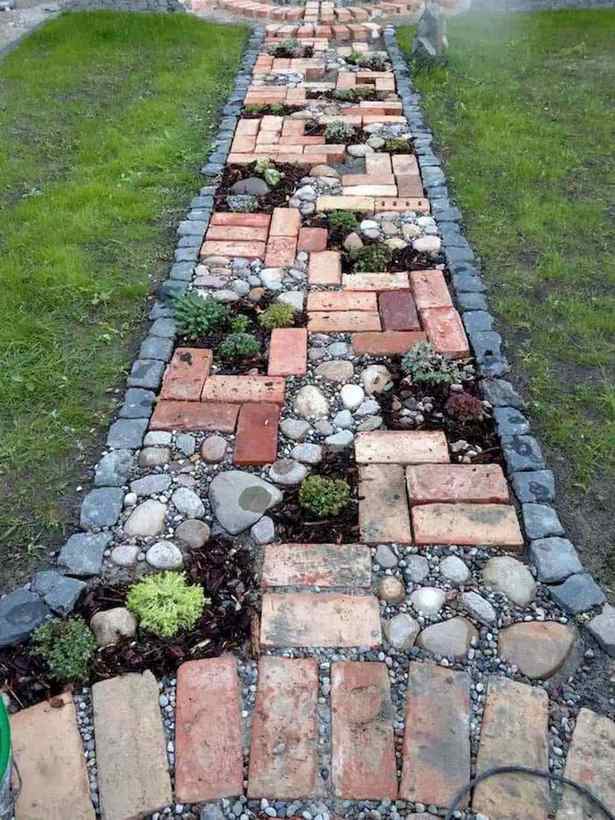 paving-stone-sidewalk-ideas-07_7 Павета камък тротоар идеи
