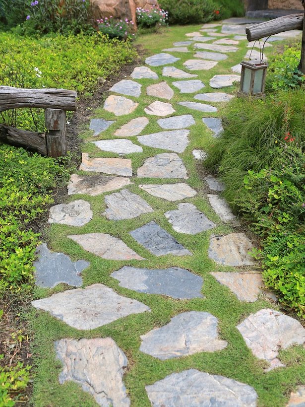 stepping-stone-garden-path-ideas-68 Стъпка каменна градинска пътека идеи