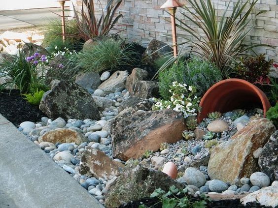 using-rocks-in-garden-beds-81_14 Използване на камъни в градинските легла
