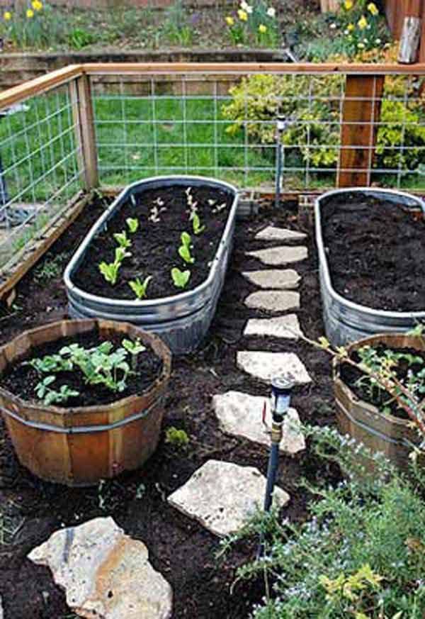 vegetable-garden-bed-edging-ideas-80_7 Зеленчукова градина легло кант идеи