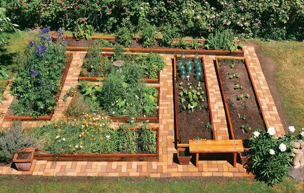 vegetable-garden-path-ideas-15 Идеи за зеленчукова градина