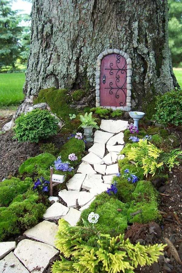 backyard-fairy-garden-ideas-71_12 Двор фея градина идеи