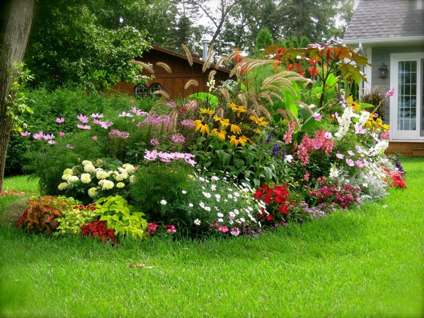 backyard-flower-garden-design-19_7 Дизайн на цветна градина в задния двор