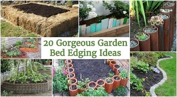 cheap-garden-bed-edging-ideas-69_12 Евтини градина легло кант идеи