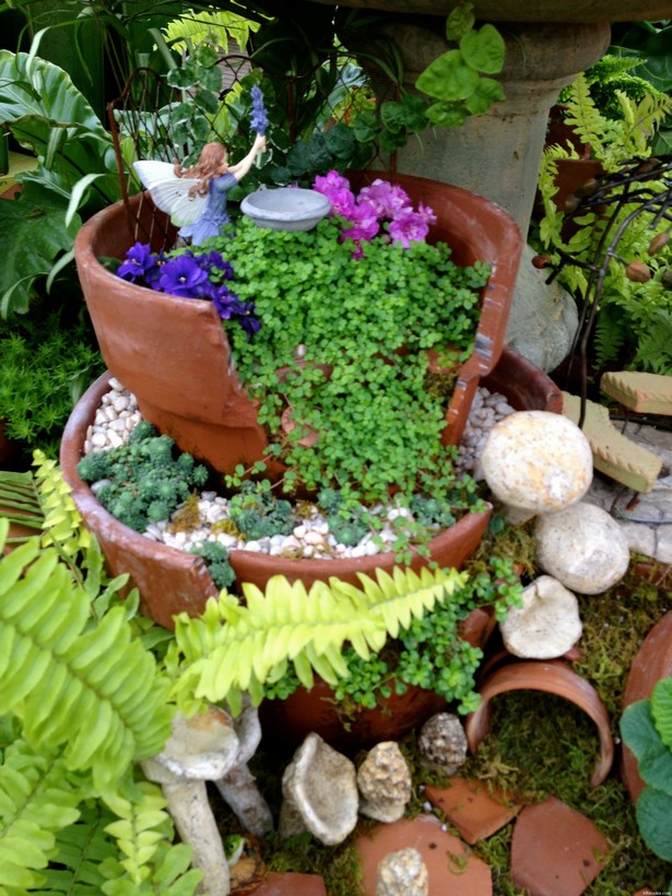 clay-pot-fairy-garden-77_5 Глинена саксия фея градина