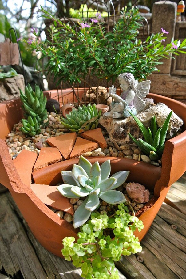 clay-pot-fairy-garden-77_9 Глинена саксия фея градина