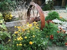 country-flower-bed-ideas-73 Идеи за цветни лехи