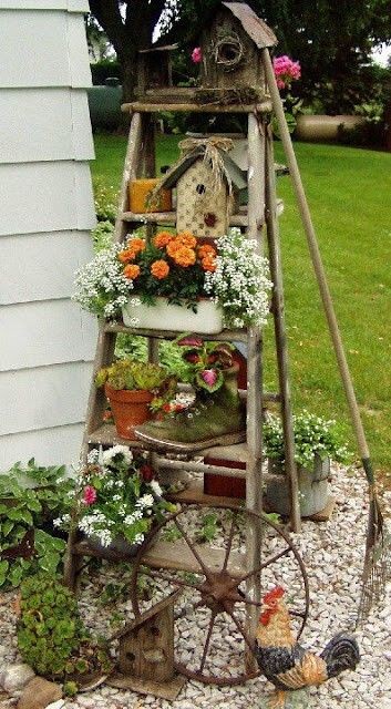 country-flower-bed-ideas-73_15 Идеи за цветни лехи