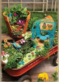 fairy-garden-in-a-wagon-05_18 Приказна градина във вагон