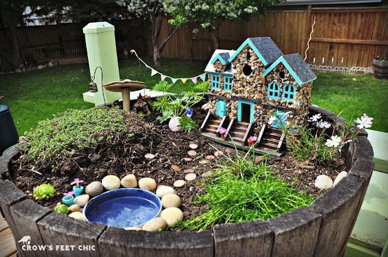 kids-fairy-garden-ideas-50 Детски приказни градински идеи