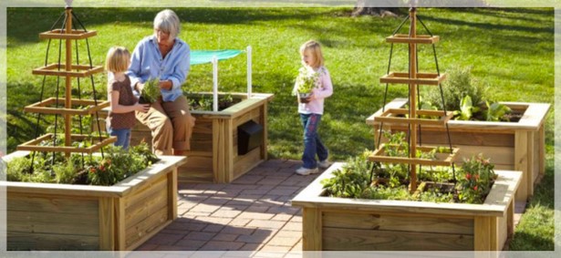 raised-flower-bed-ideas-for-your-yard-81 Повдигнати идеи за цветни лехи за вашия двор