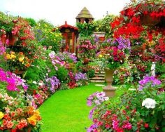 backyard-flower-garden-42_10 Двор цветна градина