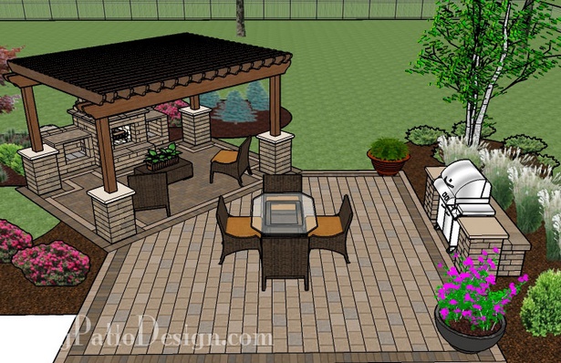 backyard-patio-paver-ideas-20_13 Двор патио паве идеи