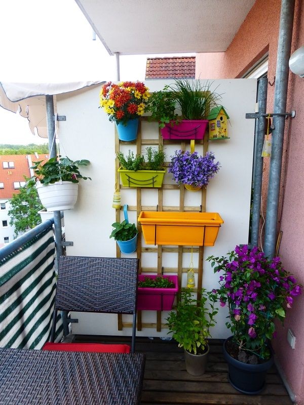 Градина в балконски идеи