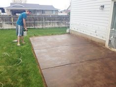 Най-доброто петно за бетон вътрешен двор