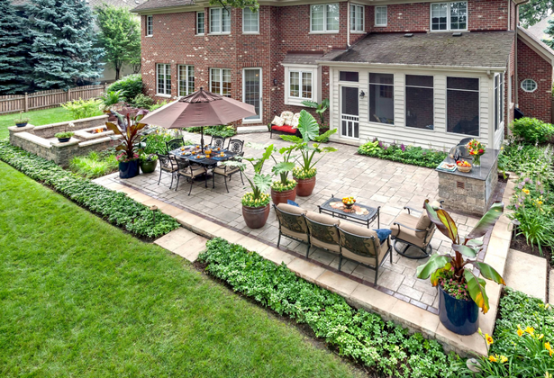 landscape-patio-designs-backyard-91 Пейзаж вътрешен двор дизайни заден двор