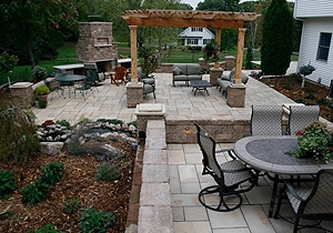 landscape-patio-designs-backyard-91_4 Пейзаж вътрешен двор дизайни заден двор